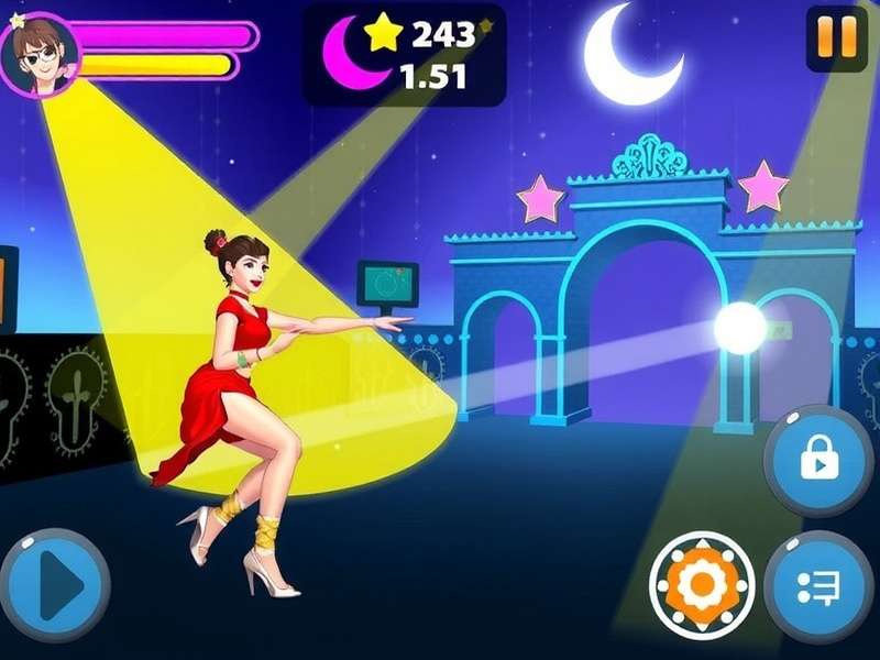 Bollywood Dance Star gameplay screenshot